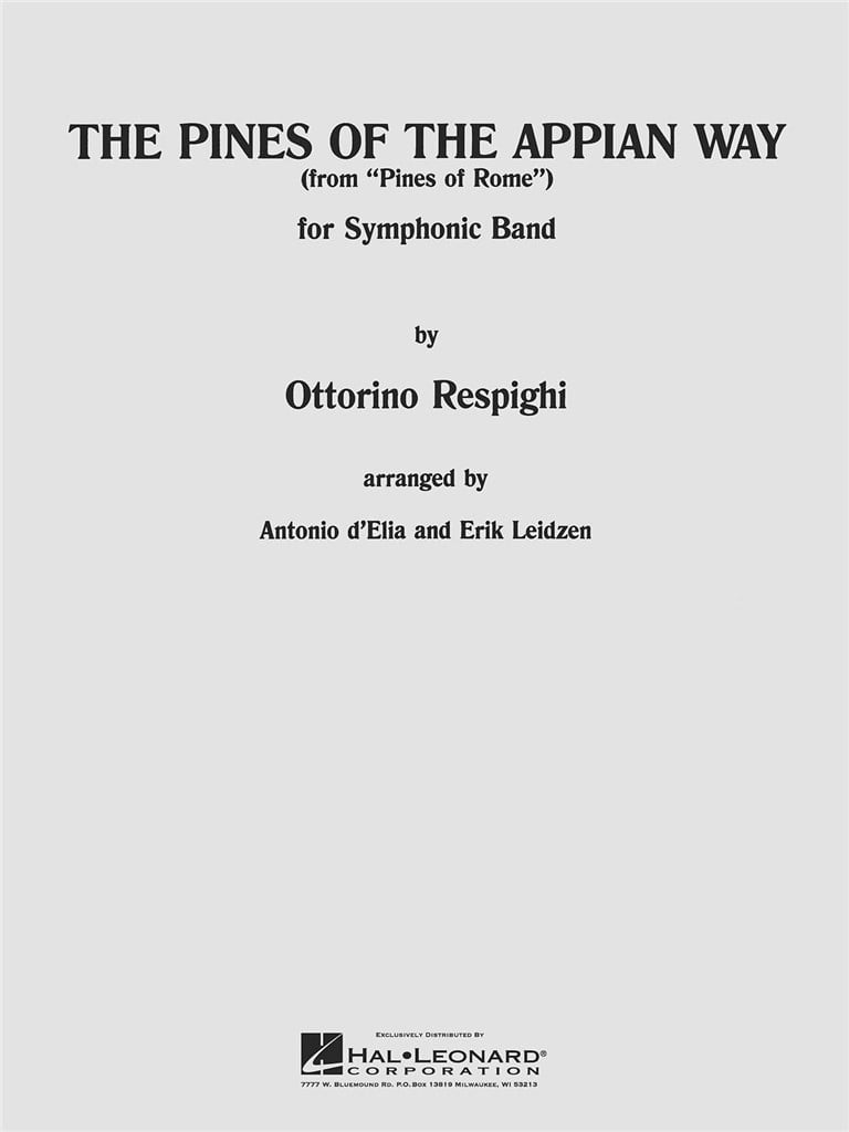 Pines Of The Appian Way